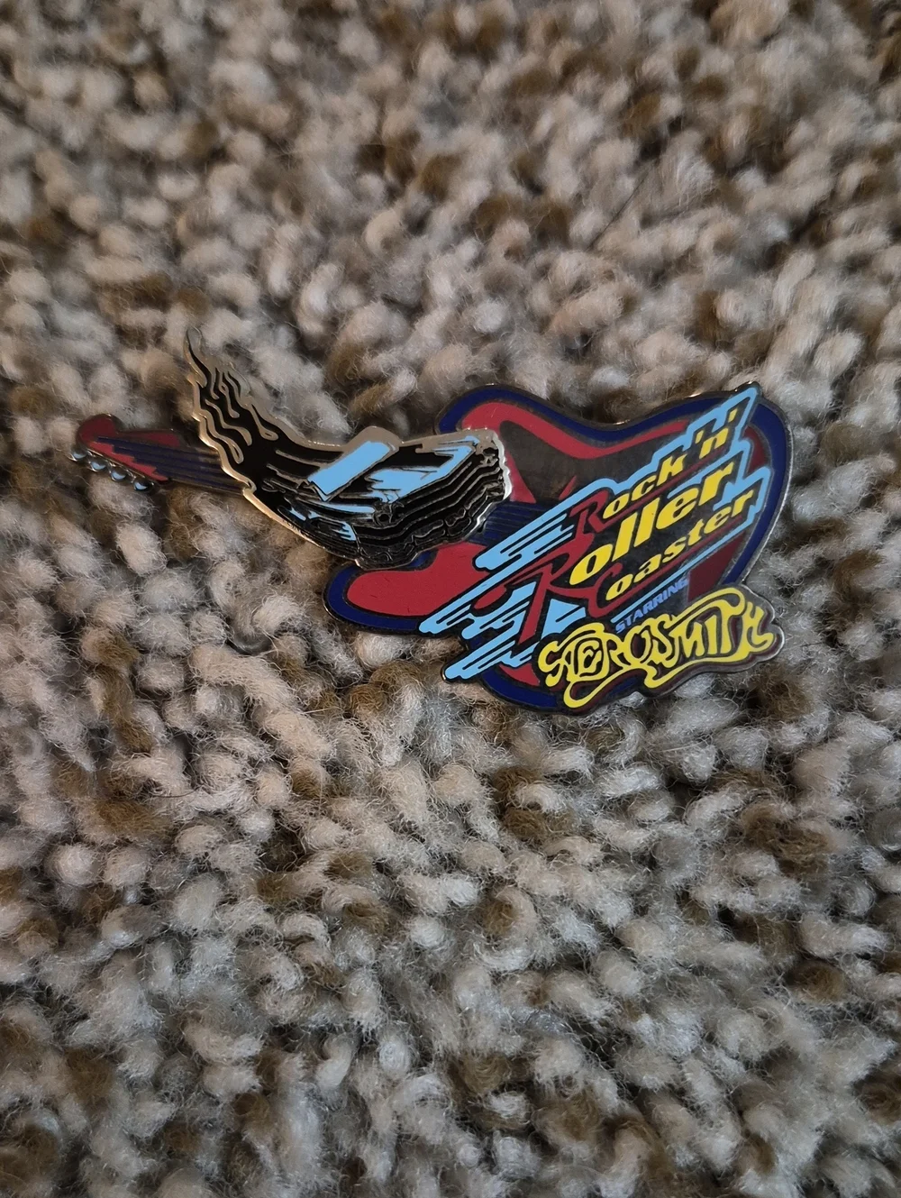 Rock N Roller Coaster Starring Aerosmith Pin